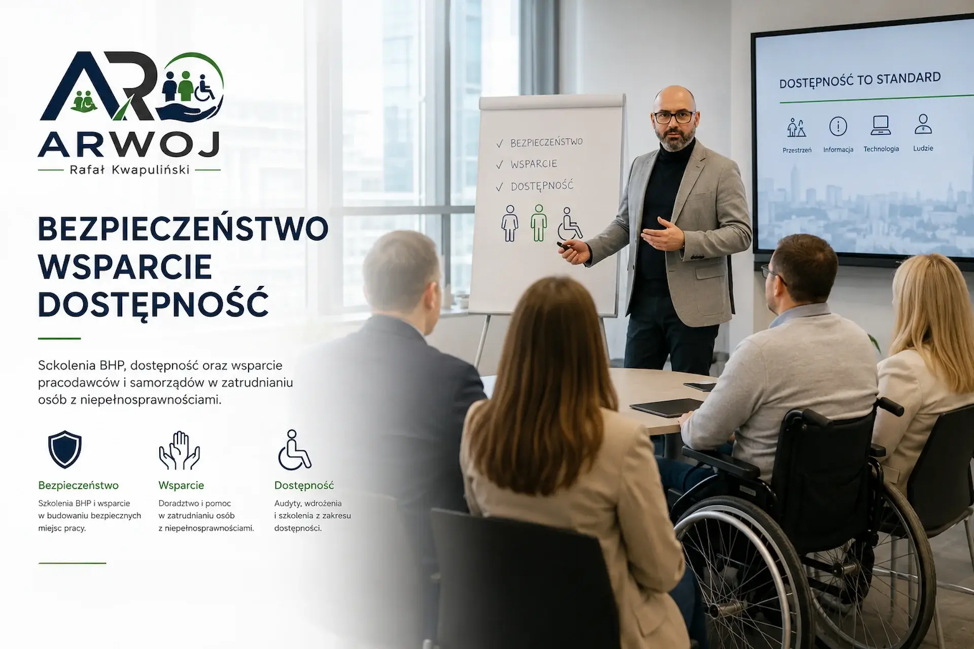 Szkolenia BHP, dostępność i wsparcie pracodawców